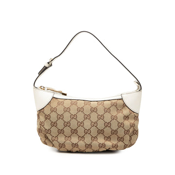 Gucci Gg Canvas Web Handbag Pre-Loved