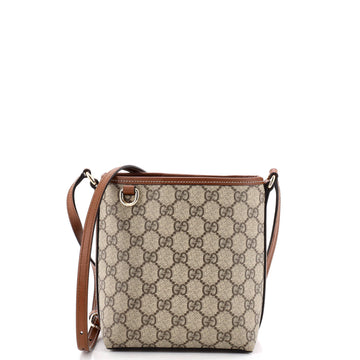Gucci Gg Emblem Bucket Bag Coated