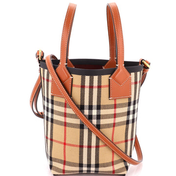 Burberry London Tote Vintage Check