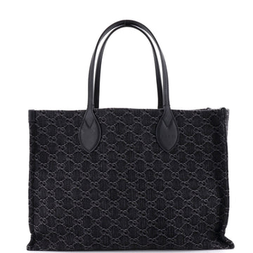 Gucci Ophidia Shopper Tote Gg Denim