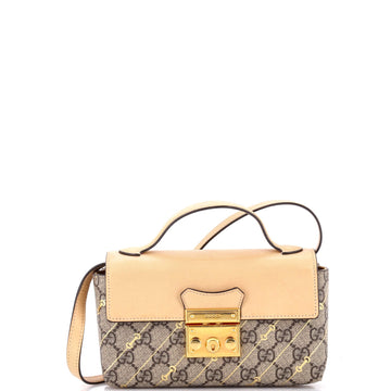 Gucci Padlock Top Handle Bag Printed Gg