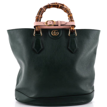 Gucci Diana Bamboo Handle Round Tote