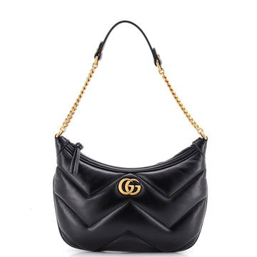 Gucci Gg Marmont Half Moon Chain