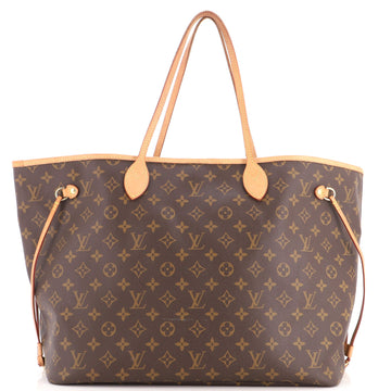 Louis Vuitton Neverfull Nm Tote Canvas