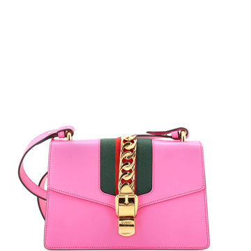 Gucci Sylvie Shoulder Bag Leather Small