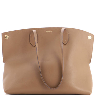 Burberry Society Tote Leather Large