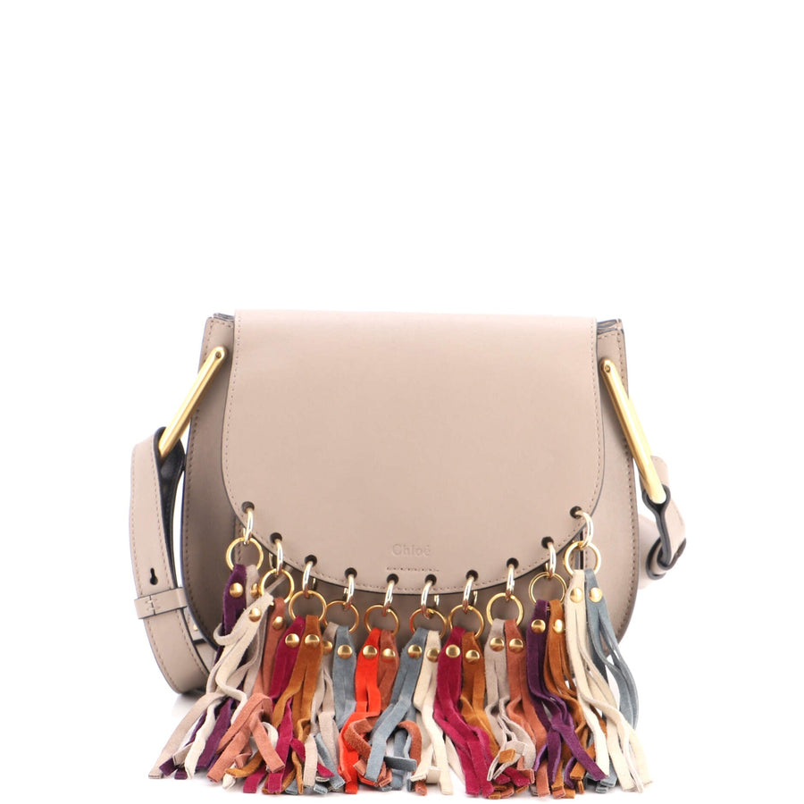 Chloe Multicolor Fringe Hudson Bag