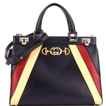Gucci Zumi Top Handle Bag Striped