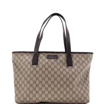 Gucci Plus Tote Gg Coated Canvas With