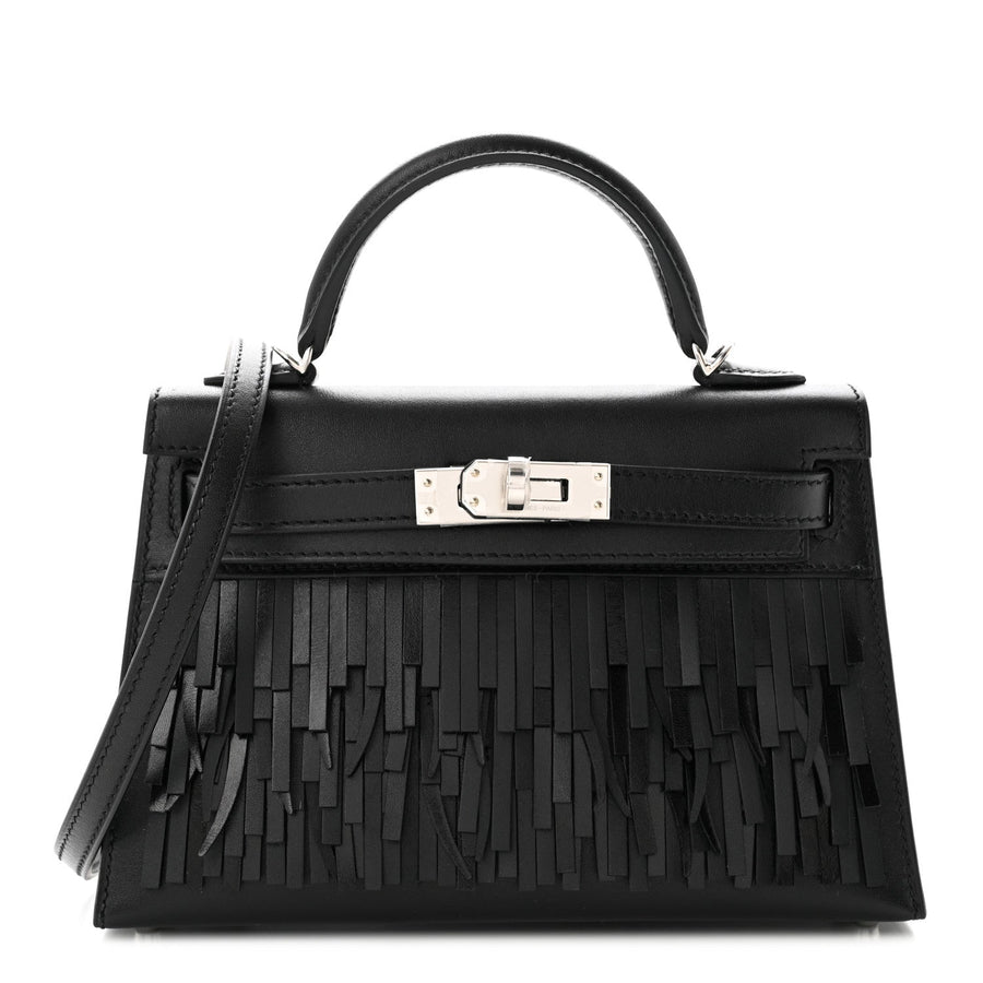 Hermes Tadelakt Sombrero Box Pampilles