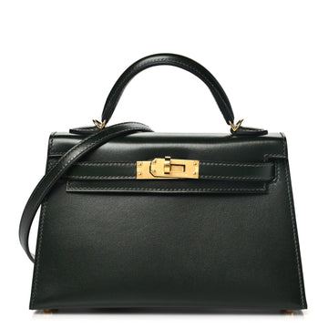 Hermes Box Mini Kelly Sellier 20 Vert