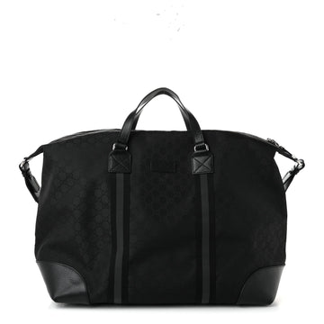 Gucci Nylon Xl Duffle Bag Black