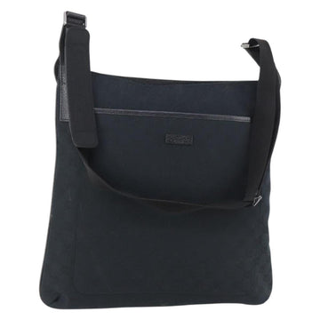 Gucci Gg Canvas Shoulder Bag Black