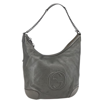Gucci Soho Chain Shoulder Bag Leather