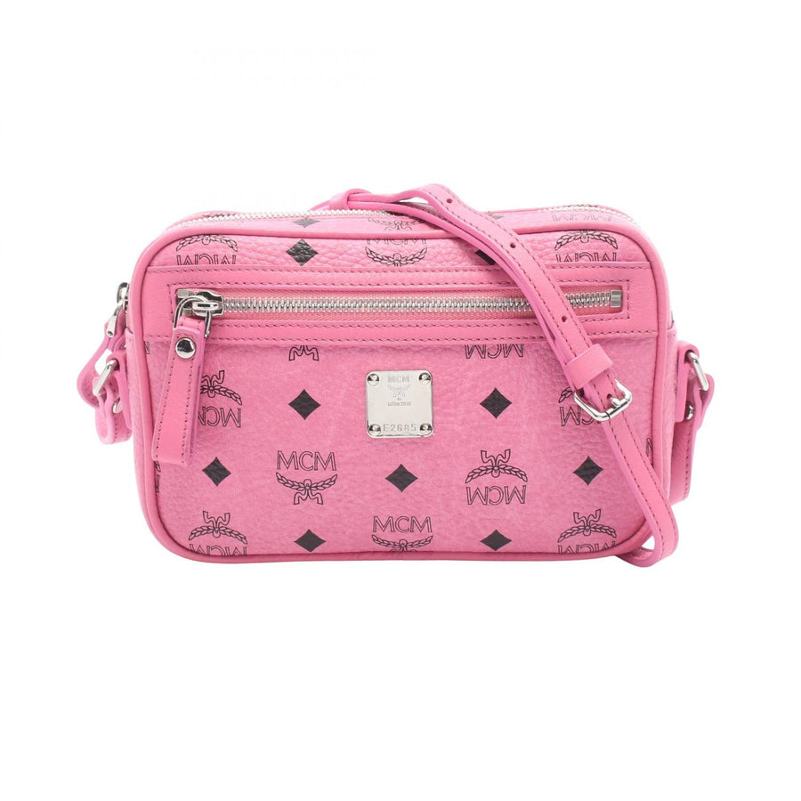 Mcm Vicetos Shoulder Crossbody Bag Pvc