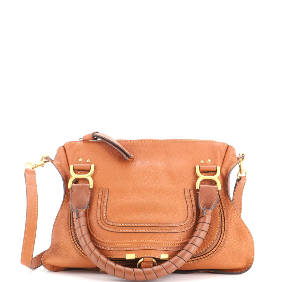 Chloe Marcie Satchel Leather Medium
