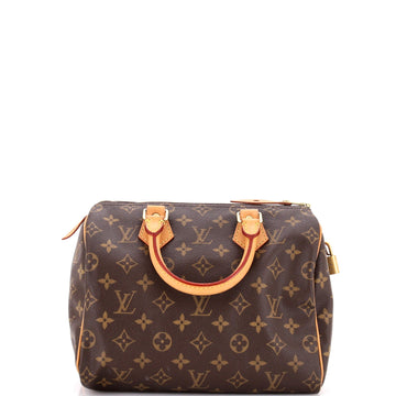 Louis Vuitton Speedy Handbag Canvas 25