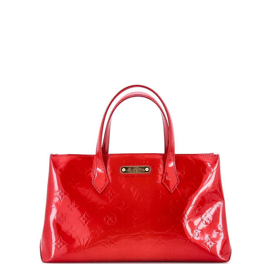 Louis Vuitton Wilshire Handbag Vernis Pm