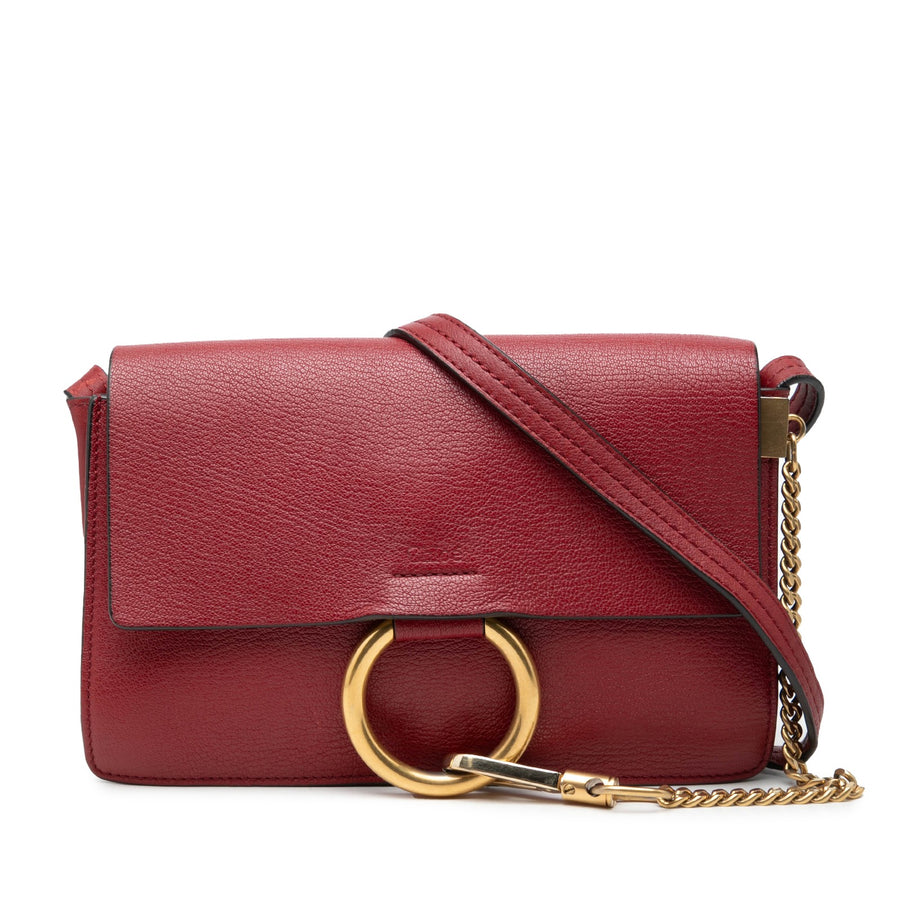 Chloé Small Leather Faye Crossbody Pre-
