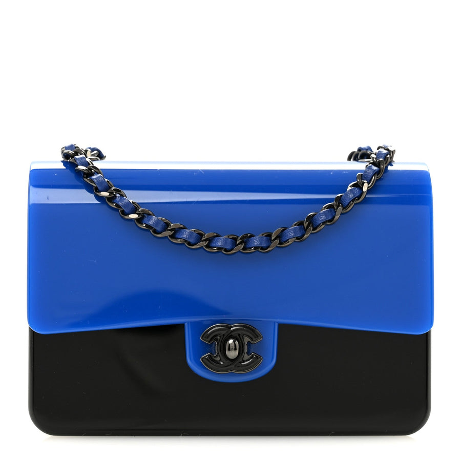 Chanel Plexiglass Plexi Coco Bag Black
