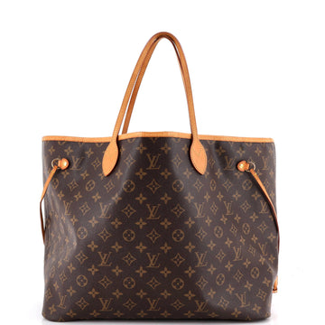 Louis Vuitton Neverfull Nm Tote Canvas