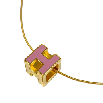 Hermes Cage D'H Gold Pink Hardware