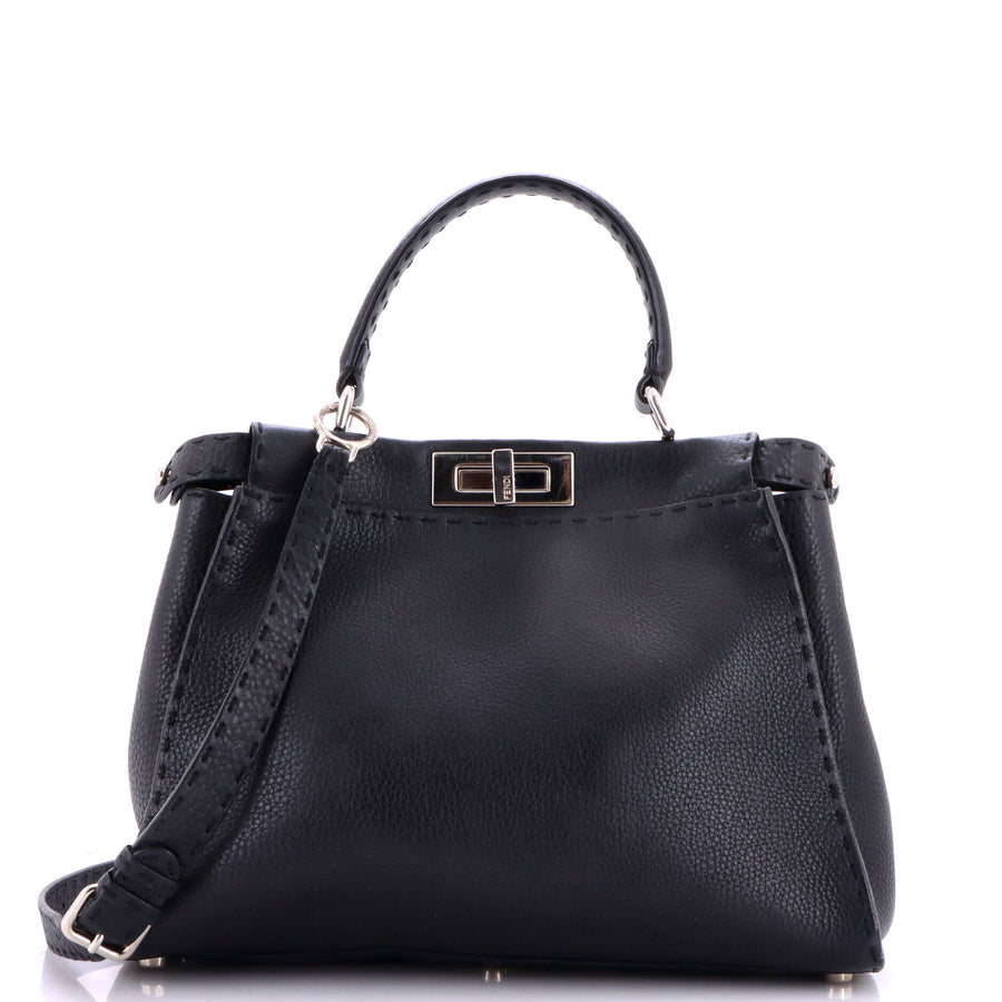 Fendi Selleria Peekaboo Bag Leather