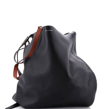 Burberry Grommet Hobo Leather Medium