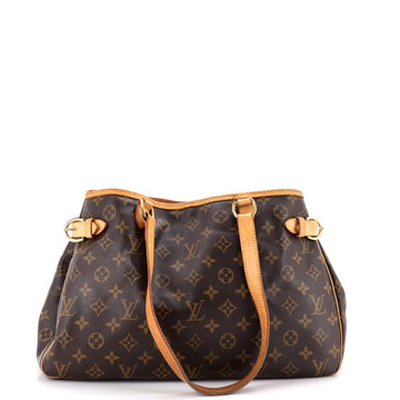 Louis Vuitton Batignolles Handbag Canvas