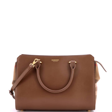 Burberry Banwell Tote Leather And House