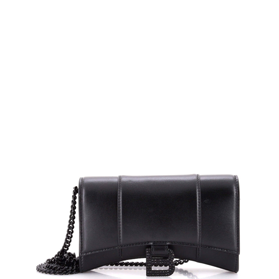 Balenciaga Hourglass Chain Wallet