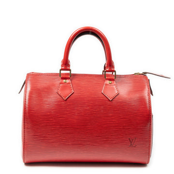 Louis Vuitton Speedy Handbag Epi Leather