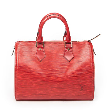 Louis Vuitton Speedy Handbag Epi Leather
