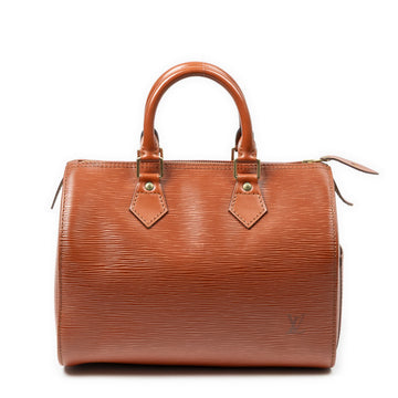 Louis Vuitton Speedy Handbag Epi Leather