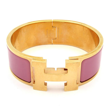 Hermes Clic Clac H Gold Pink Hardware
