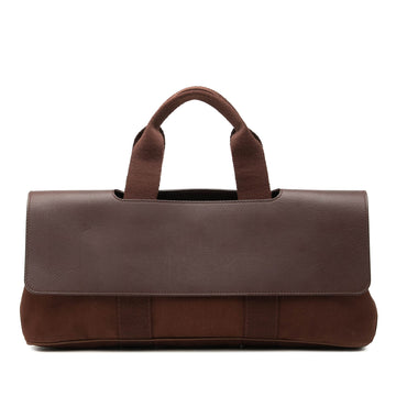 Hermes Valparaiso East West Bag Toile
