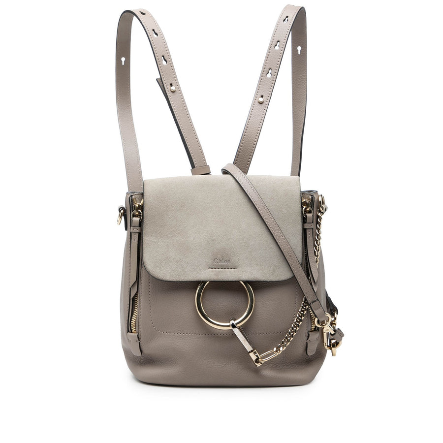 Chloé Medium Calfskin And Suede Faye
