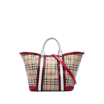 Burberry Medium Haymarket Check Coated