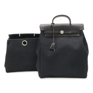 Hermes Herbag A Dos Backpack Toile