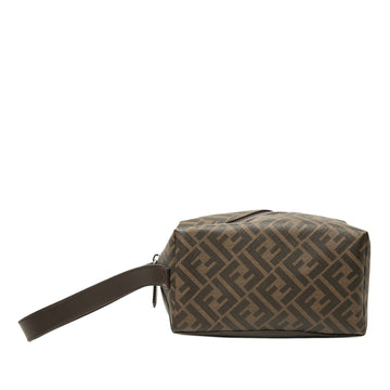 Fendi Zucca Canvas Toiletry Case Pre-