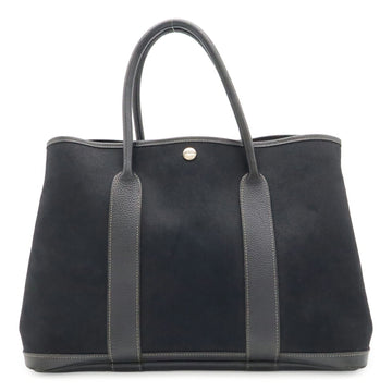Hermes Garden Party Tote Toile And