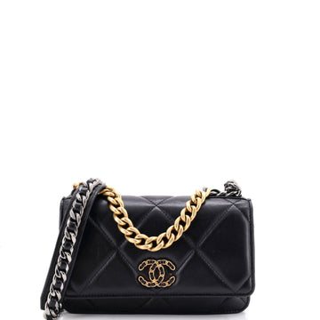 Chanel 19 Wallet On Chain Quilted
