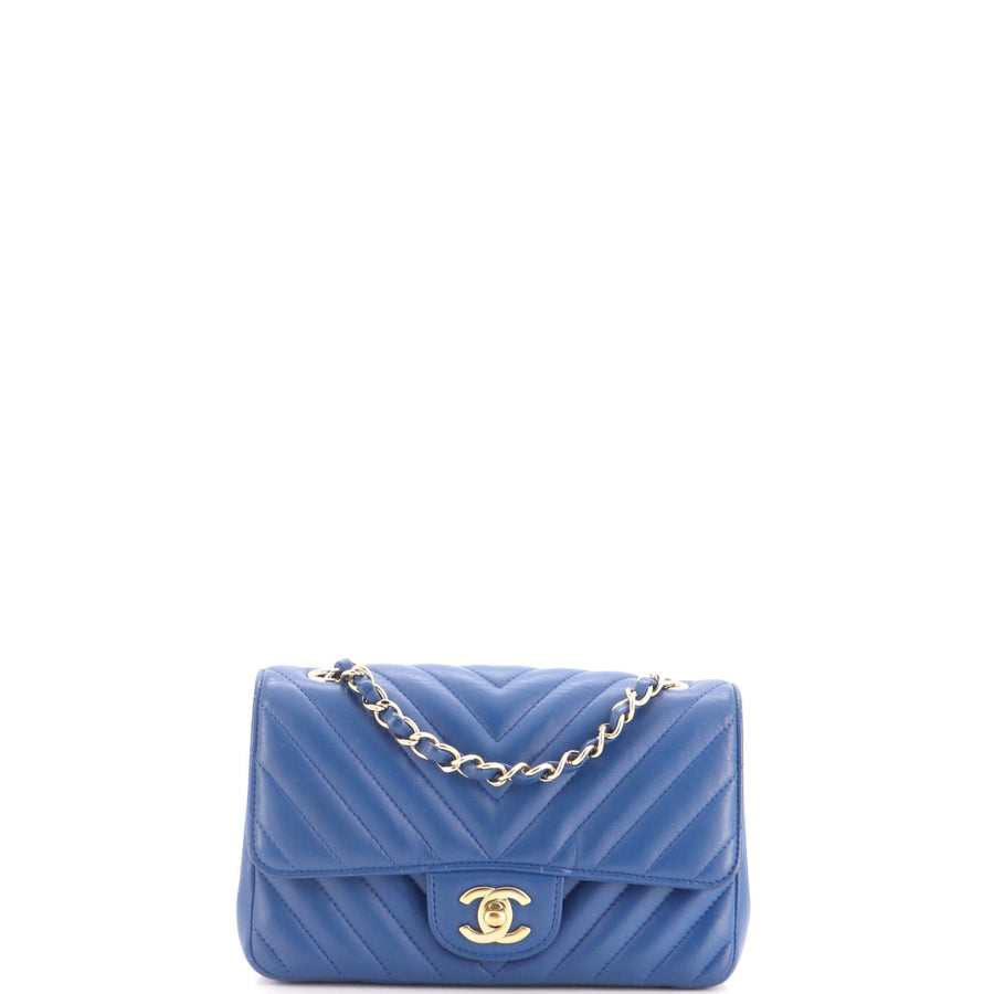 Chanel Classic Single Flap Bag Chevron