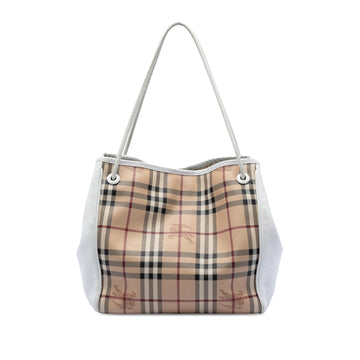 Burberry Small Haymarket Check Coated