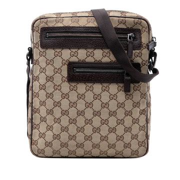 Gucci Gg Canvas Crossbody Pre-Loved Bag
