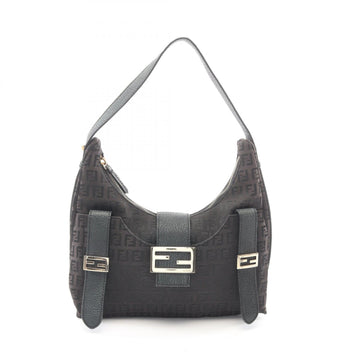 Fendi Zucchino Shoulder Handbag Pvc