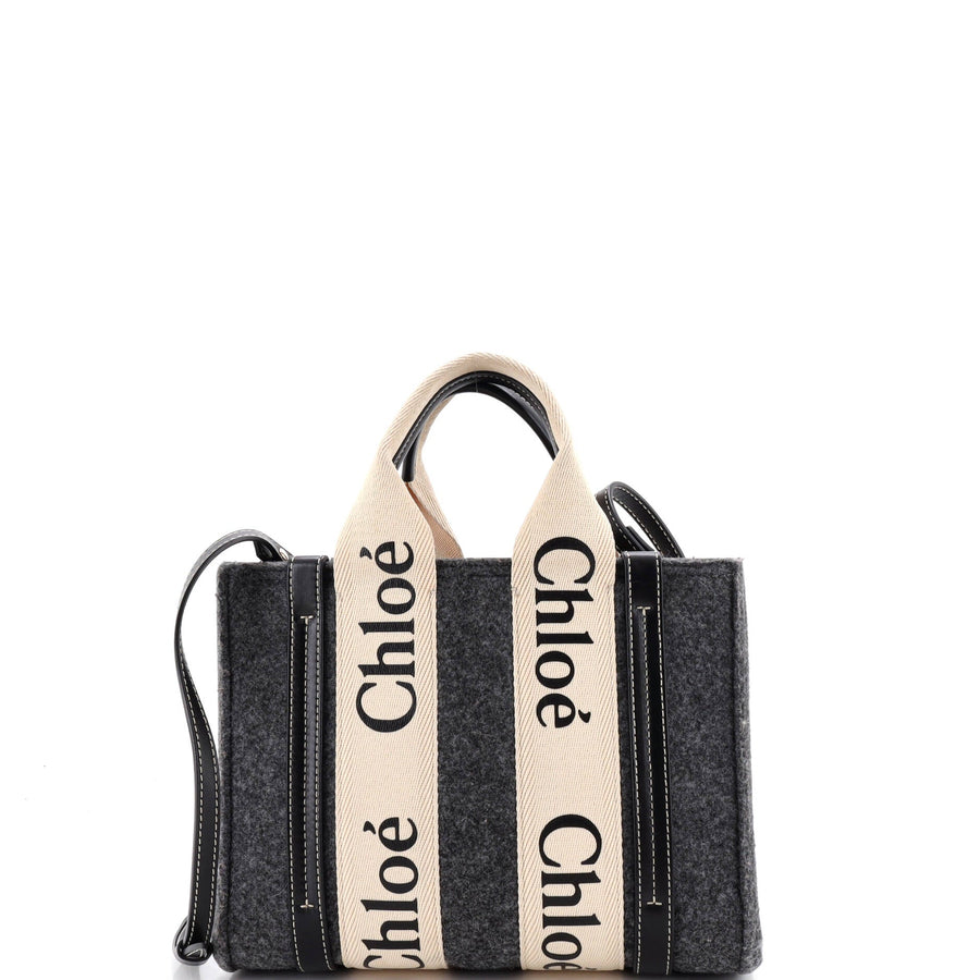 Chloe Woody Tote Recycled Felt With