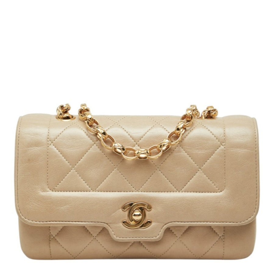 Chanel Vintage Cc Chain Flap Bag Quilted