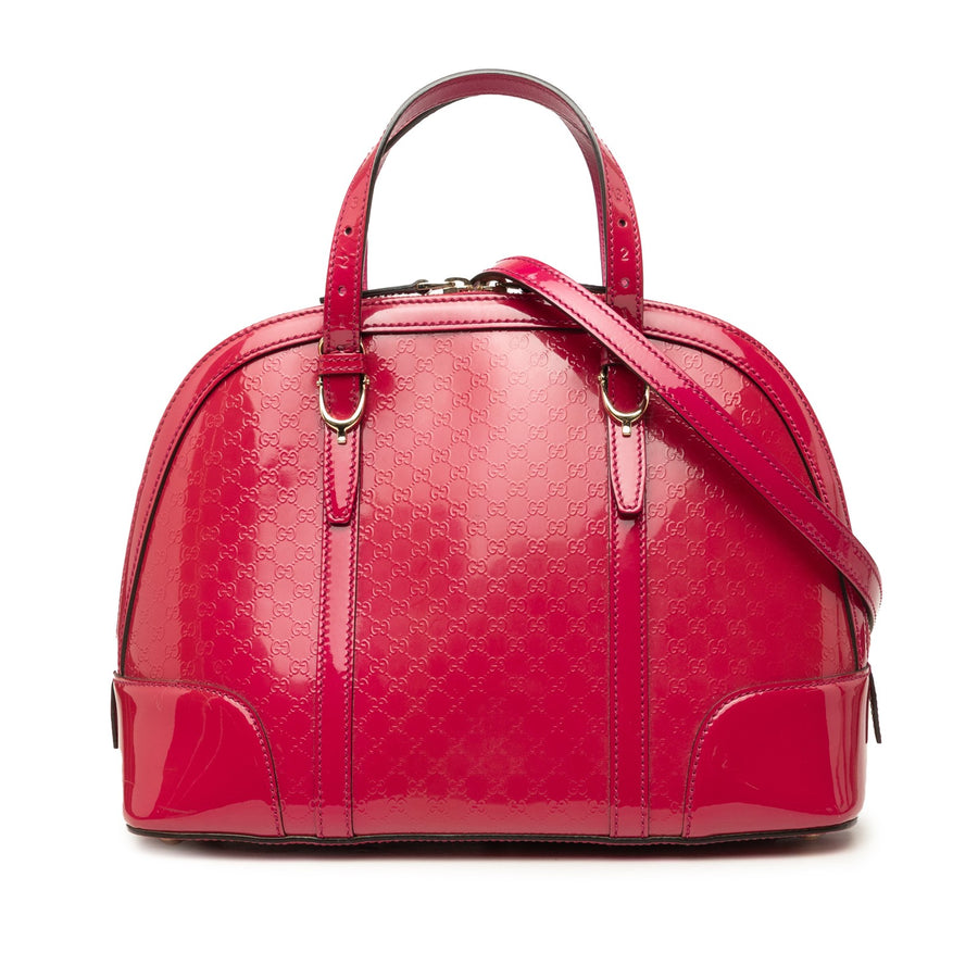 Gucci Small Microssima Patent Nice Dome