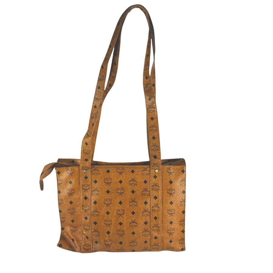 Mcm Shoulder Bag Tote Brown/Black